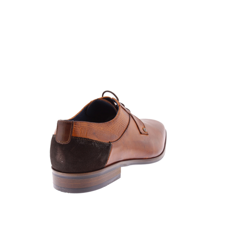 Berkelmans veterschoenen cognac 4