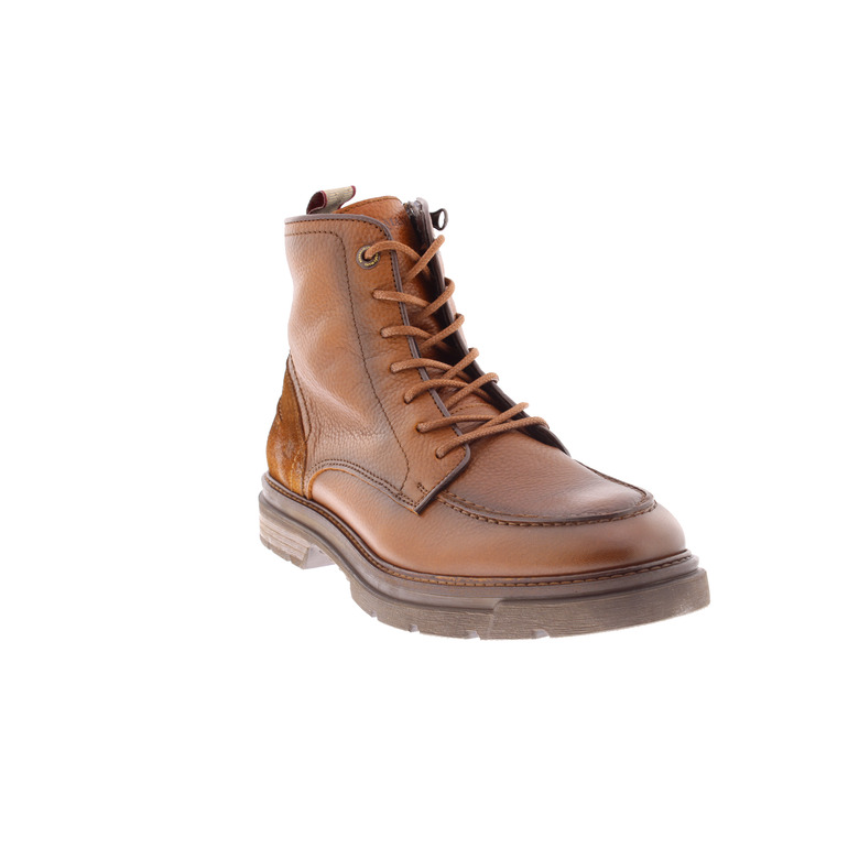 Berkelmans hoge schoenen cognac 2