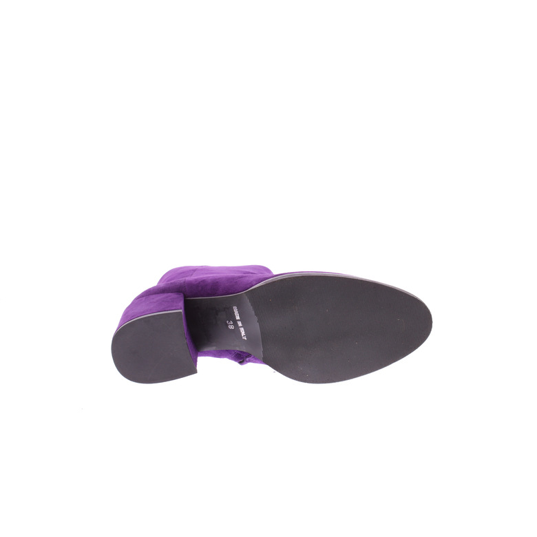 Debutto Donna enkellaarsjes paars 5