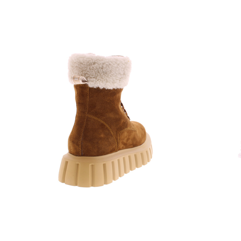 Voile Blanche veterschoenen cognac 4