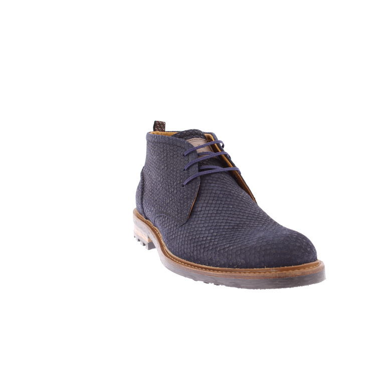 Floris Van Bommel hoge schoenen blauw 2