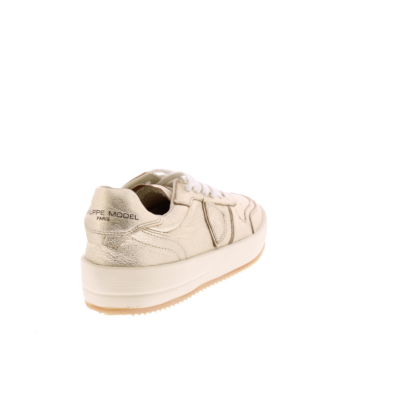 Philippe Model sneakers goud 4