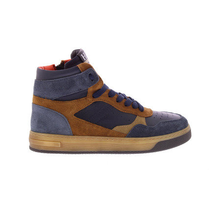 Hip hoge schoenen blauw