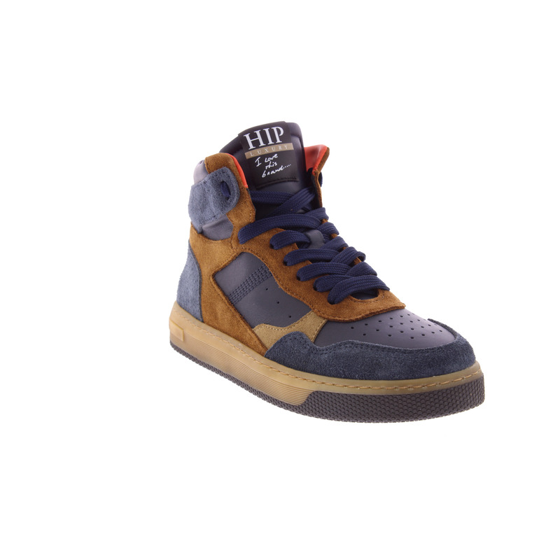 Hip hohe schuhe blau 2