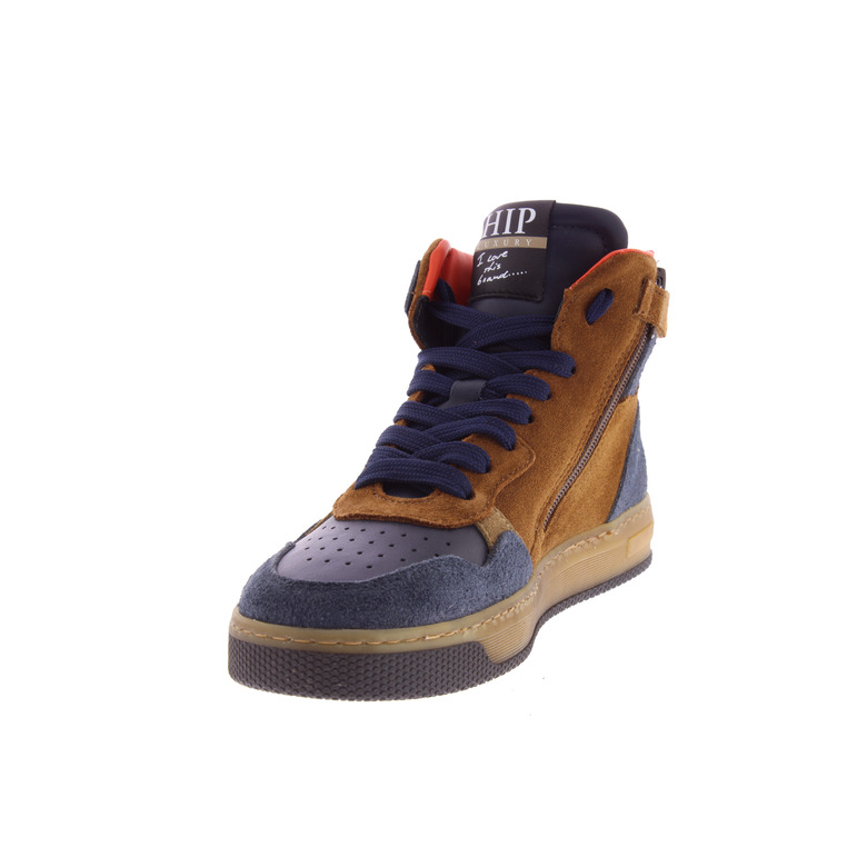 Hip hohe schuhe blau 3