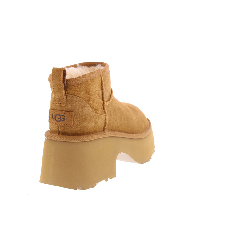 Ugg enkellaarsjes cognac 4