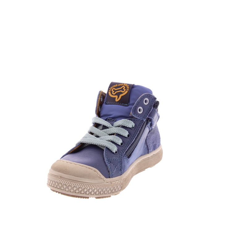 Stones And Bones veterschoenen blauw 3