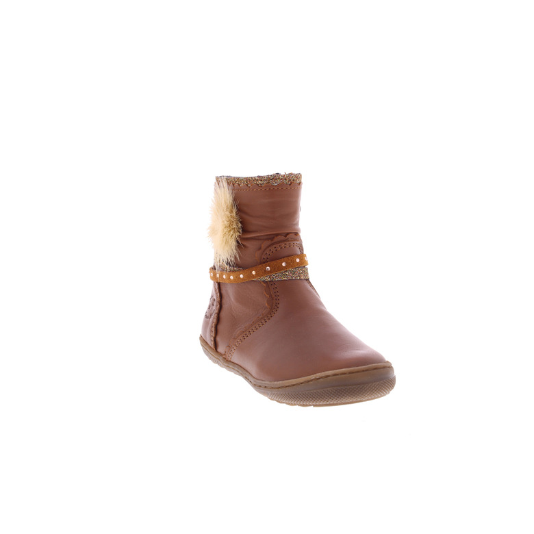 Little David hoge schoenen cognac 2