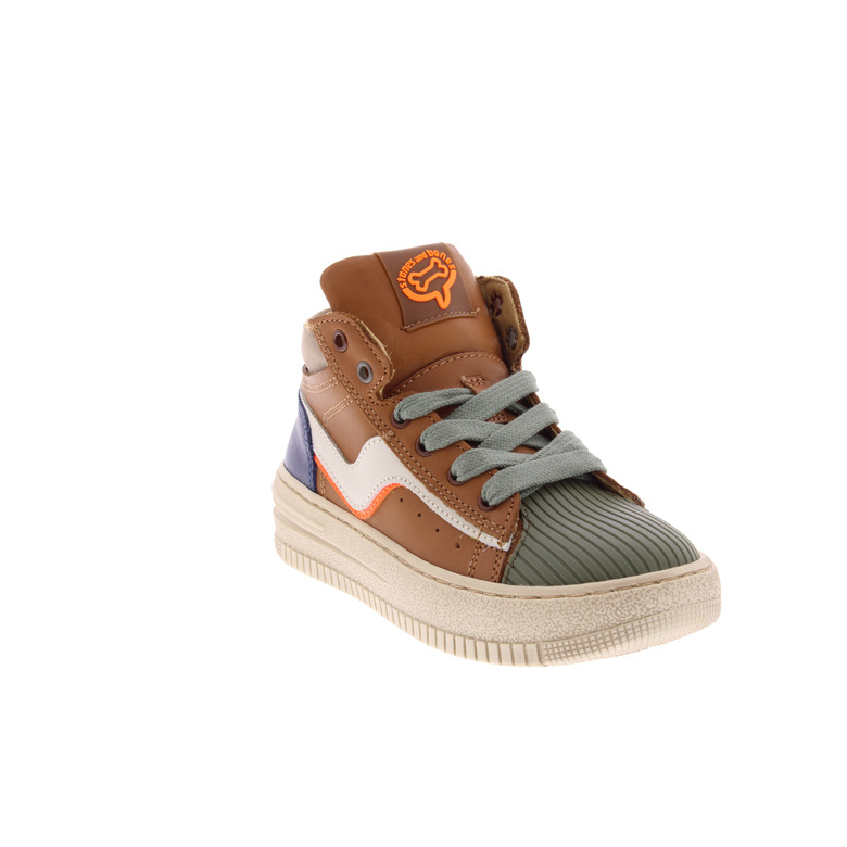 Stones And Bones hohe schuhe cognac 2