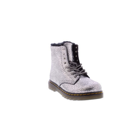 Dr Martens hoge schoenen zilver