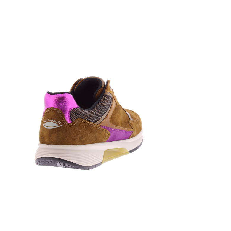 Rollingsoft sneakers cognac 4