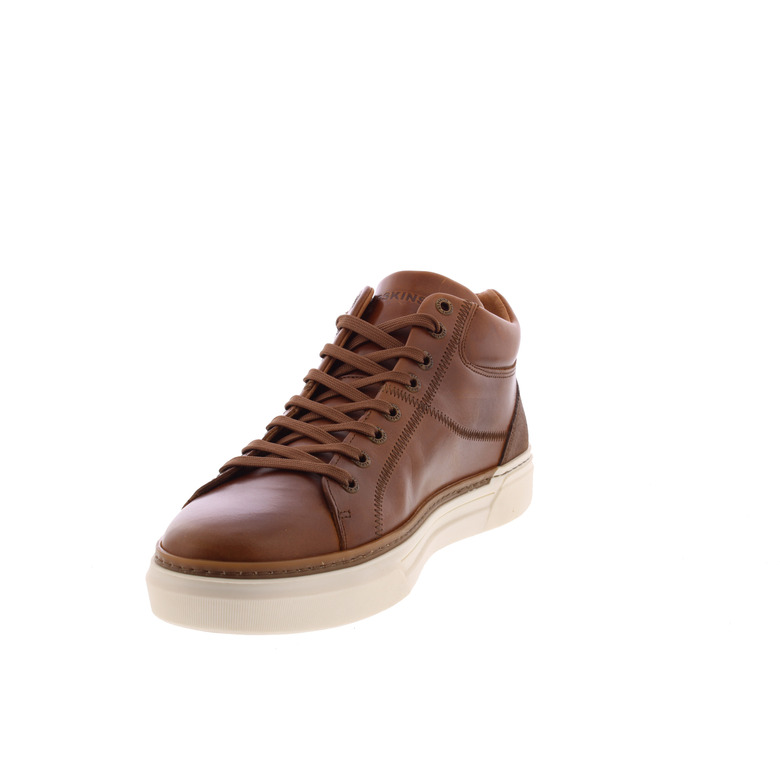 Redskins high shoes cognac 3