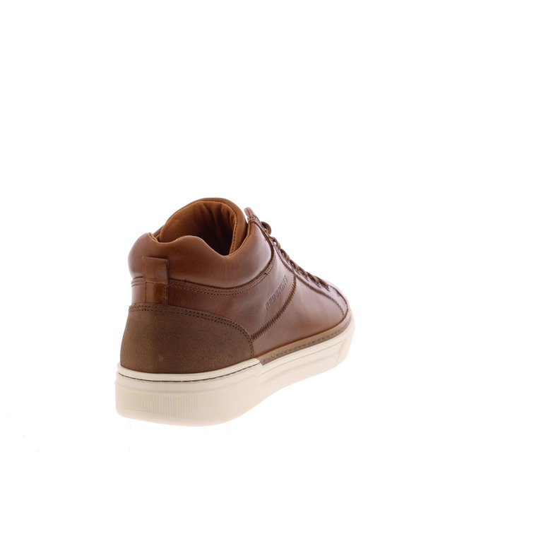 Redskins high shoes cognac 4