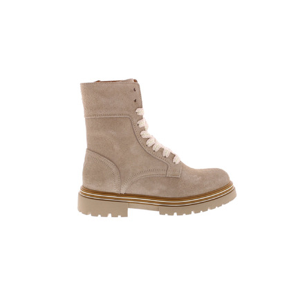 Hip hoge schoenen beige