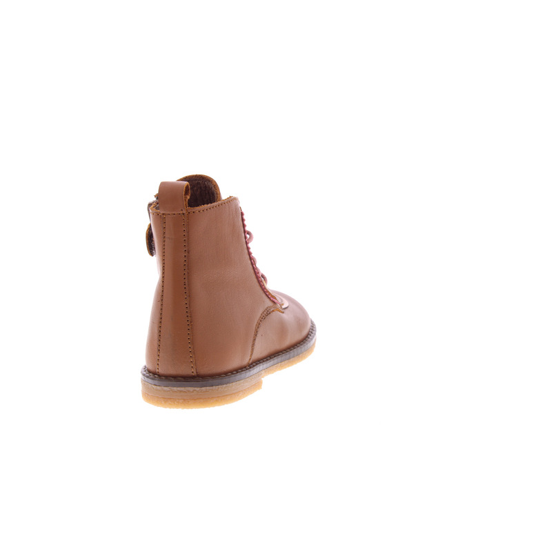 Poldino veterschoenen cognac 4