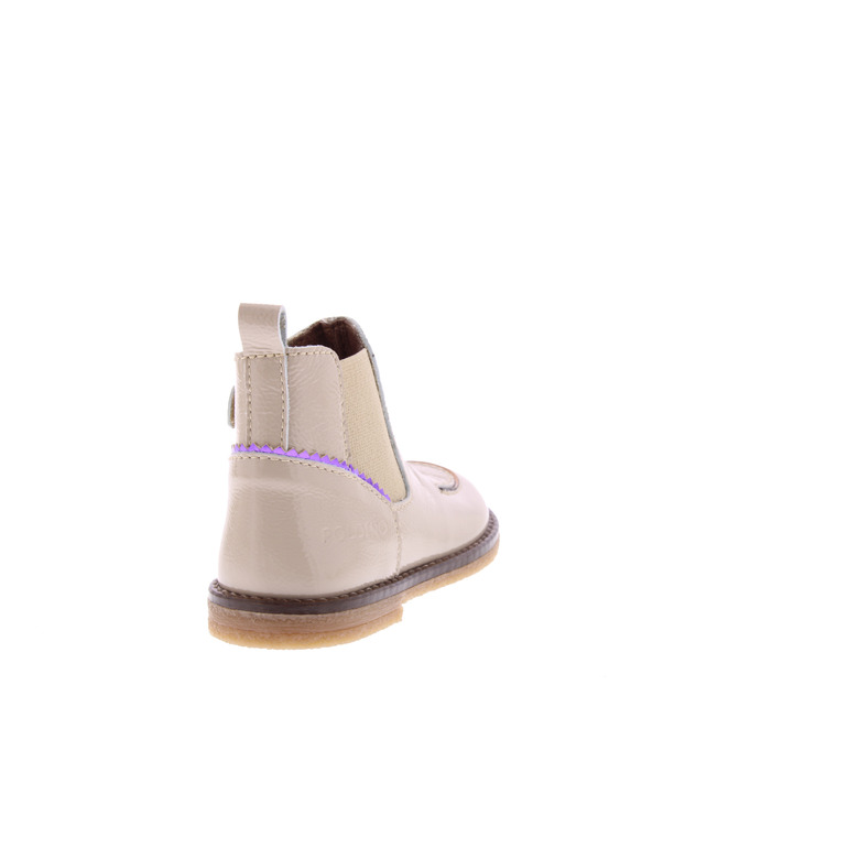 Poldino veterschoenen ecru 4