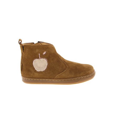 Shoopom hoge schoenen cognac
