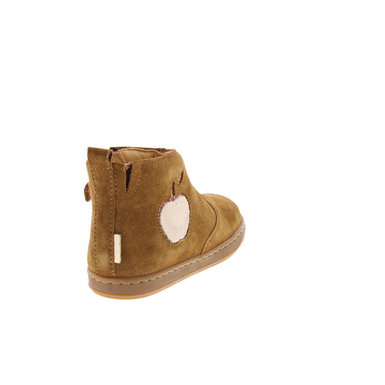 Shoopom hoge schoenen cognac 4