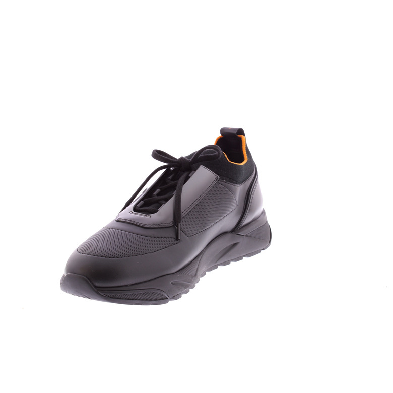 Santoni sneakers zwart 3