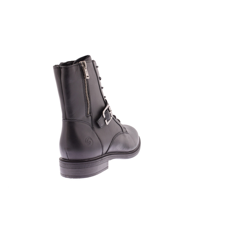 Remonte enkellaarsjes zwart 4