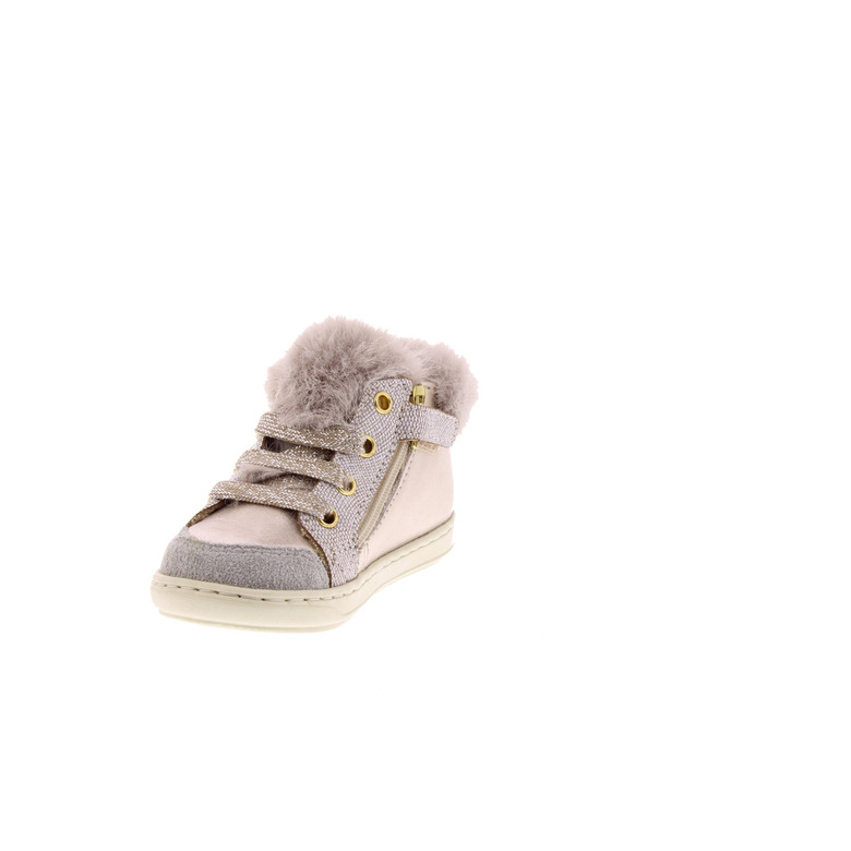 Shoopom veterschoenen brons 3