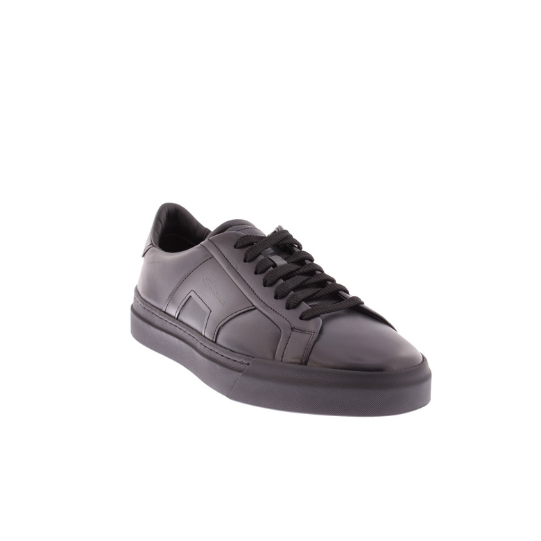 Santoni sneakers zwart 2