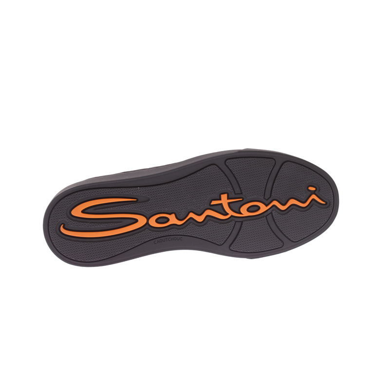 Santoni sneakers zwart 5