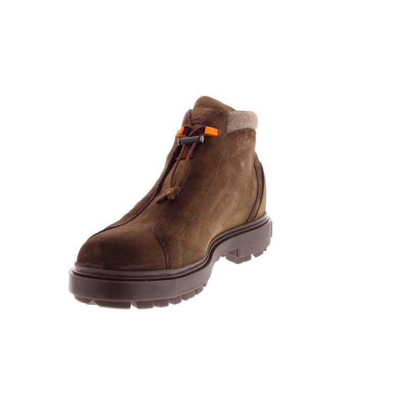 Santoni high shoes brown 3