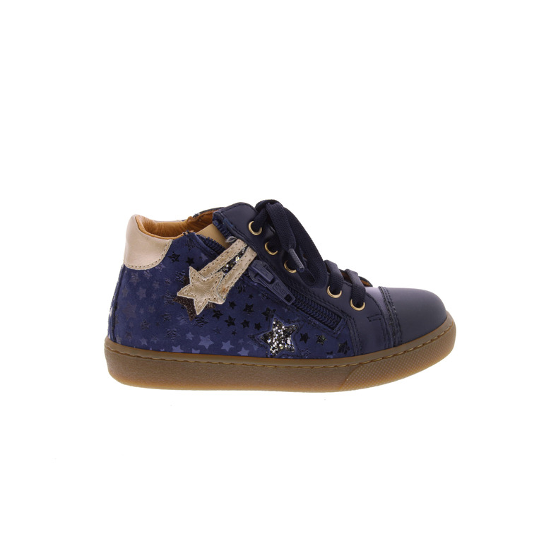 Babybotte veterschoenen blauw