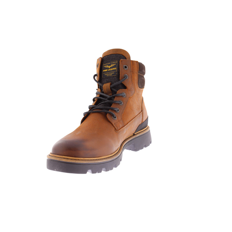 Pme Legend hoge schoenen cognac 3