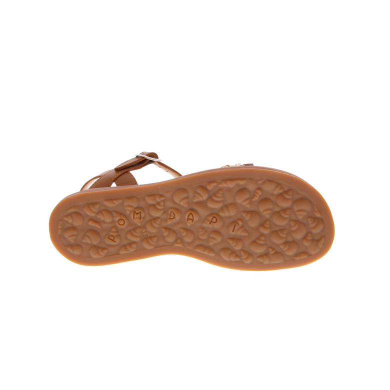 Pom D'api sandalen camel 5