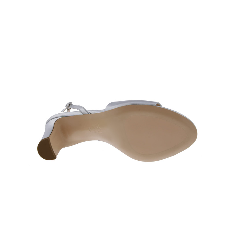 Agl sandalen silber 5