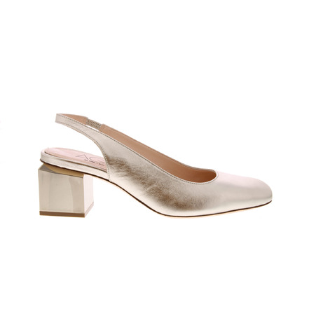 Agl slingbacks goud