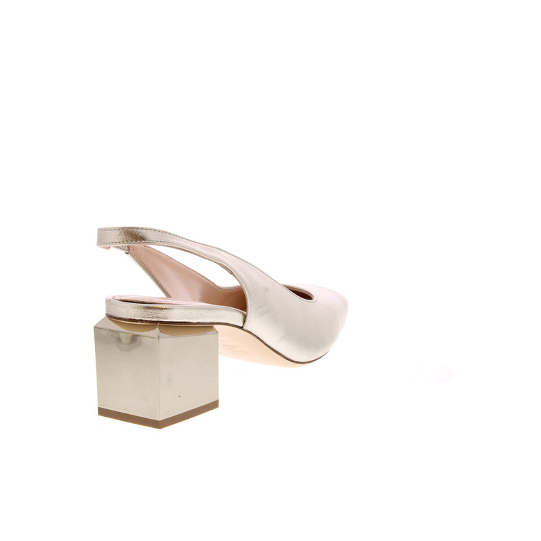 Agl slingbacks goud 4