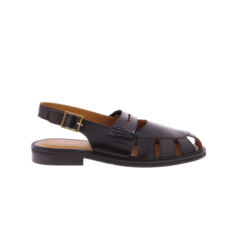 Angulus slingbacks zwart 1