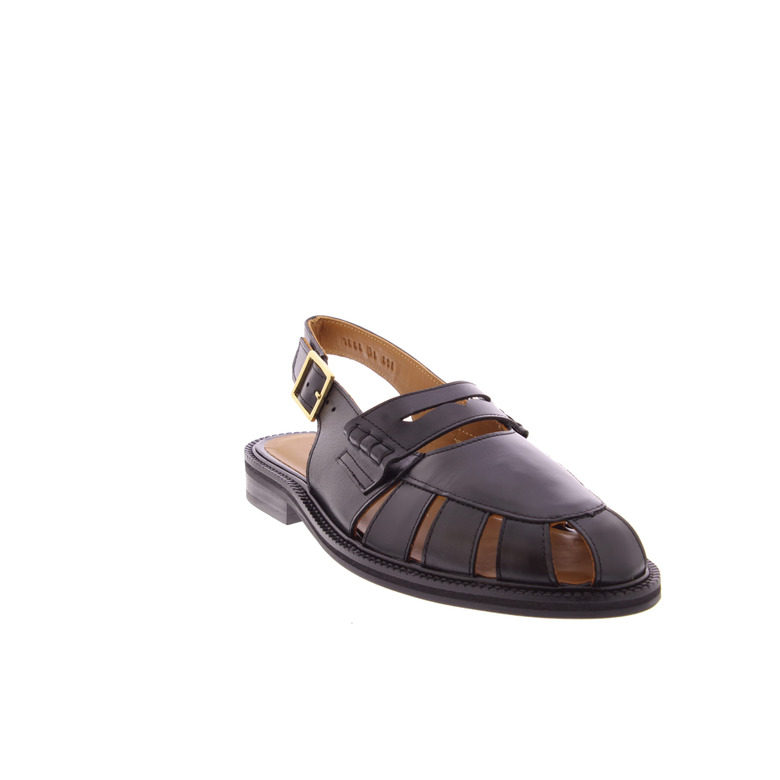 Angulus slingbacks zwart 2