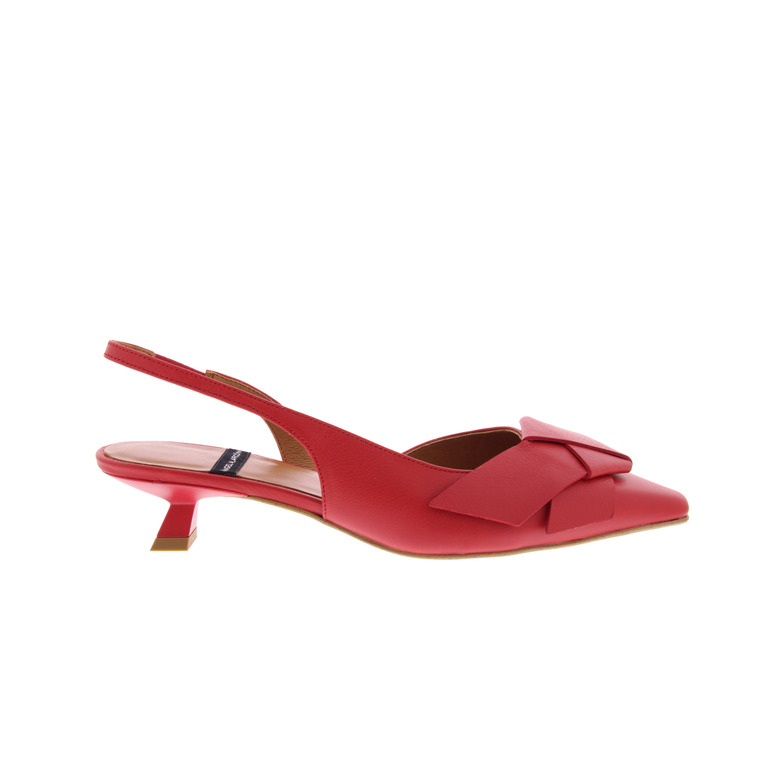 Angel Alarcon slingbacks red 1