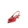 Angel Alarcon slingbacks red 3