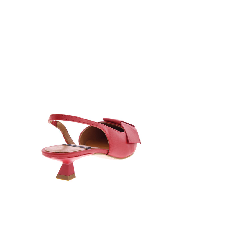 Angel Alarcon slingbacks red 4