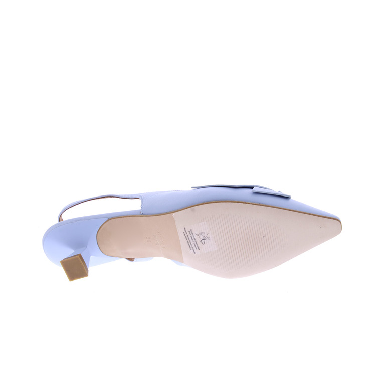 Angel Alarcon slingbacks blue 5