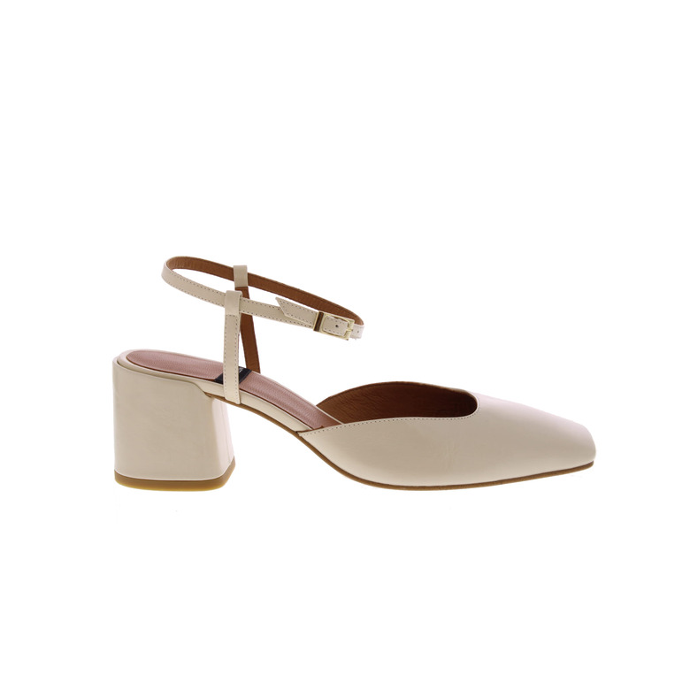 Angel Alarcon pumps ecru 1