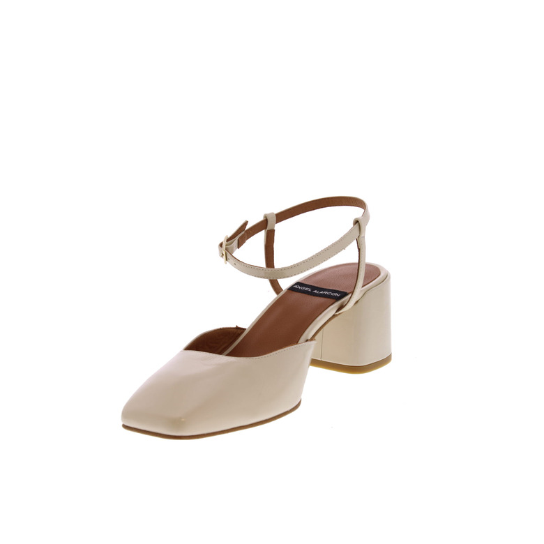 Angel Alarcon pumps ecru 3