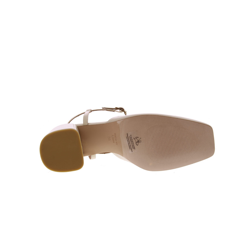 Angel Alarcon pumps ecru 5