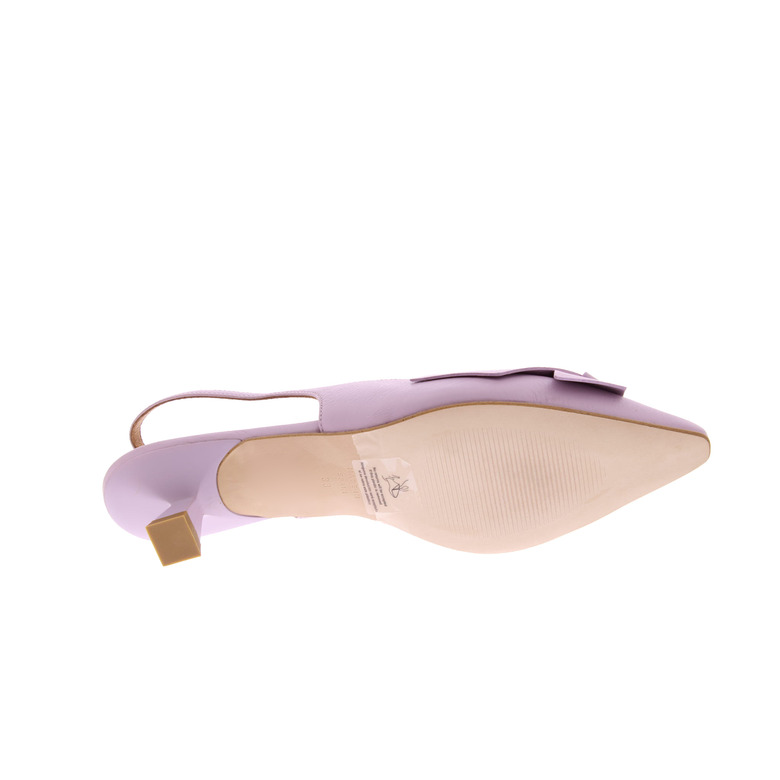 Angel Alarcon slingbacks paars 5