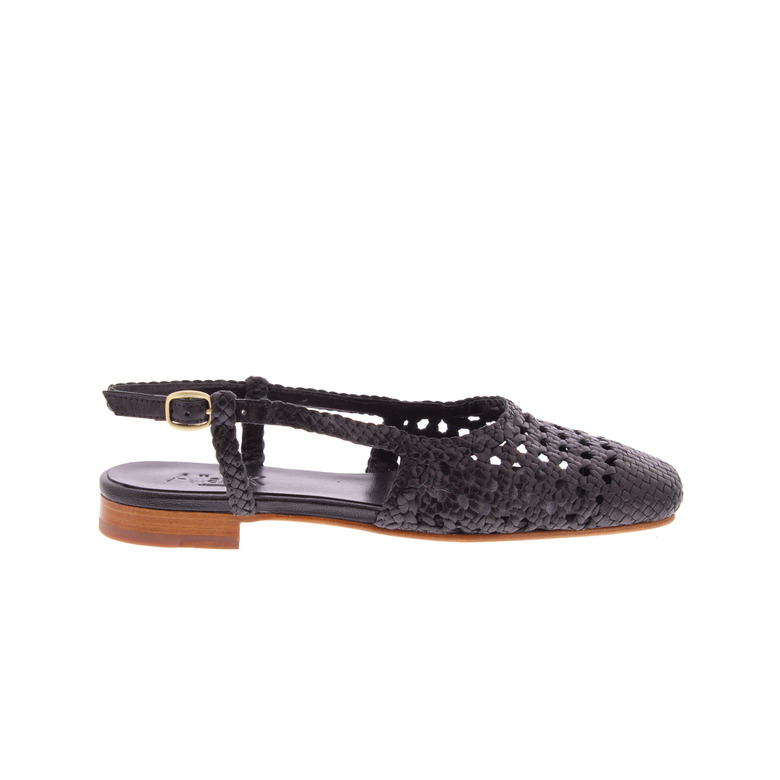 Allan K sandals black 1