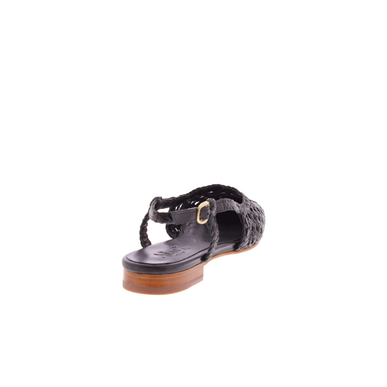 Allan K sandals black 4