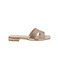Xandres slippers goud 1