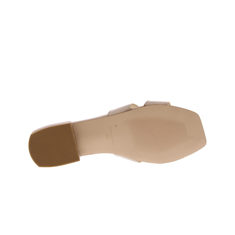 Xandres slippers goud 5