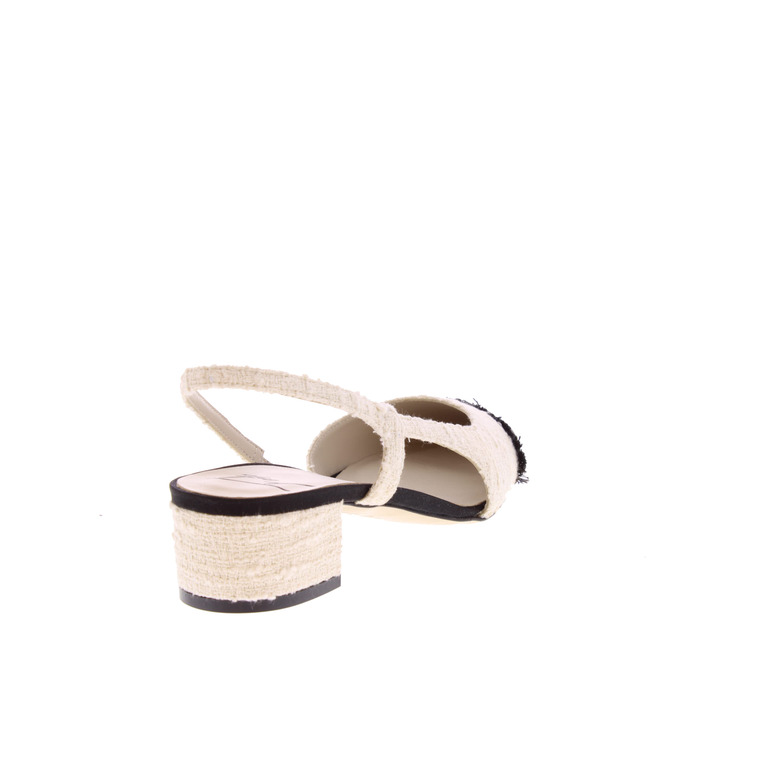 Festa slingbacks ecru 4