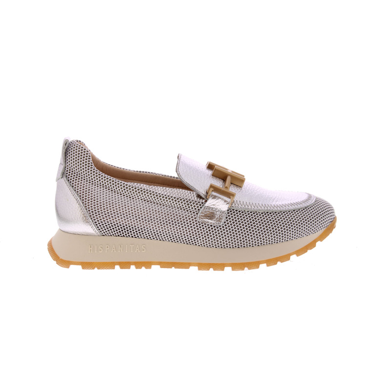 Hispanitas mocassins & loafers zilver 1
